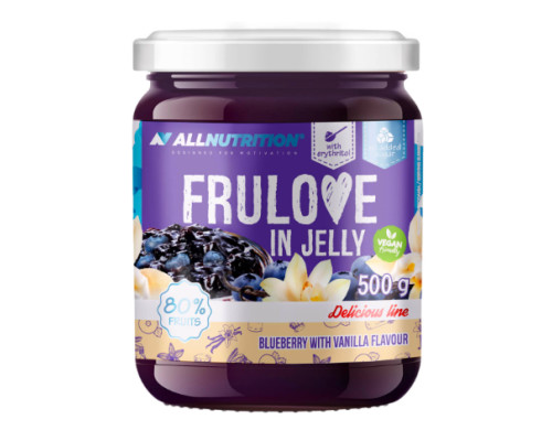 Frulove in Jelly - 500g Blueberry White Vanilla