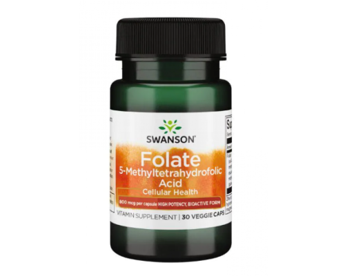 Folate 800mcg - 30veg caps