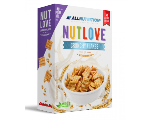 Nutlove Crunchy Flakes white Cinnnamon - 300g