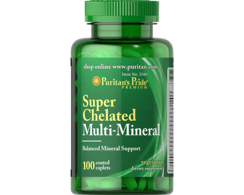 Super Chelated Multi Mineral - 100 caps