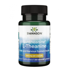 L-Теанін, Suntheanine L-Theanina 100mg - 60veggie caps