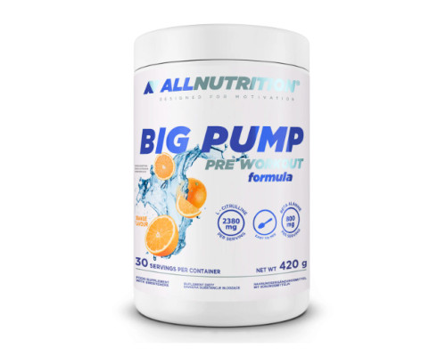 Big Pump Pre Workaut Formula - 420g Orange