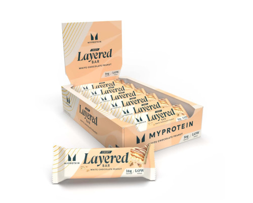 Crispy Layered - 12x58g White Chocolate Peanut