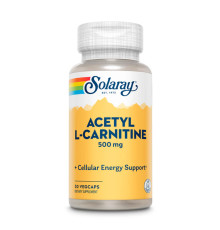  Ацетил L-карнітин Acetyl L-Carnitine 500mg - 30 vcaps
