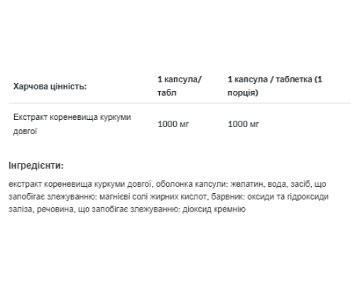 Adapto Curcuma - 90caps, Куркума