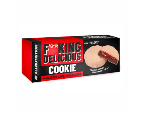 Fitking Delicious Cookie -128g Peanut Butter Strawberry Jelly