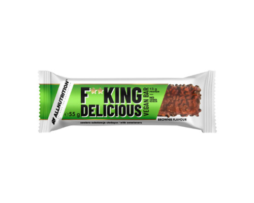 F**king delicious Vegan Bar - 15x55g Brownie