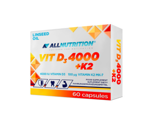 Vit D3 4000 + K2 - 60caps