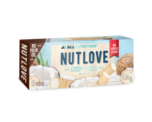 NutLove Crispy Rolls - 140g Hazelnut Cacao