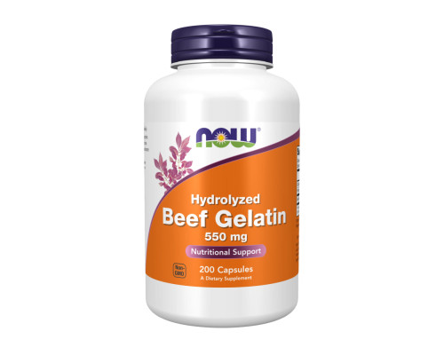 Beef Gelatin 550 mg - 200 caps