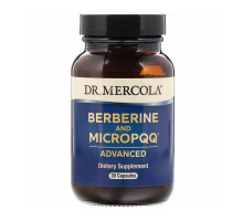 Берберин і мікроPQQ, Berberine and MicroPQQ, Dr. Mercola, 30 капсул