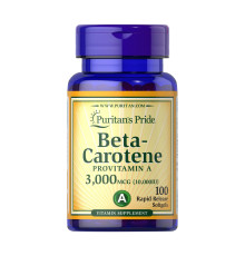 Beta-Carotene 10000 IU - 100 softgels