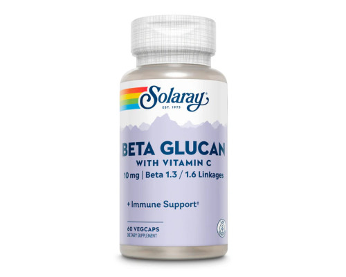 Beta Glucan with Vitamin C 10mg - 60 vcaps