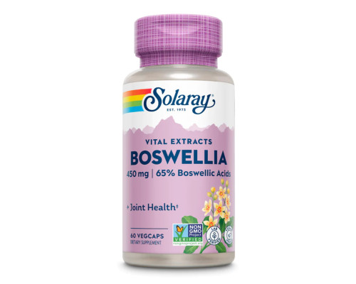 Босвелія екстракт смоли Boswellia Resin Extract 450mg - 60 vcaps