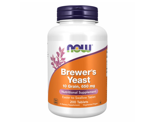 Brewers Yeast 10 grain 650mg - 200 tabs