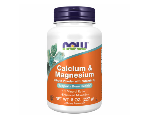 Calcium Magnesium Citrate Powder - 227g