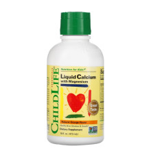 Calcium with Magnesium Liquid - 473ml Orange