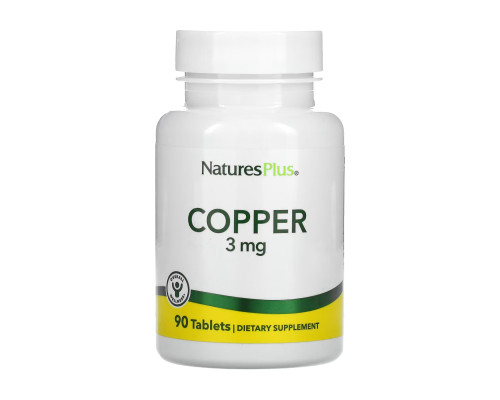 Мідь Copper 3 mg - 90 tabs
