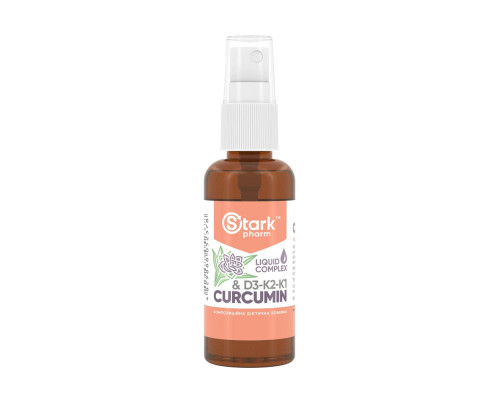 Curcumin & D3-K2-K1 Liquid Extract - 50ml