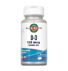 Вітамін Д-3 D-3 5000 IU 125mcg - 90 Softgel