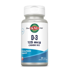 Витамин D3 125mcg - 60 tabs