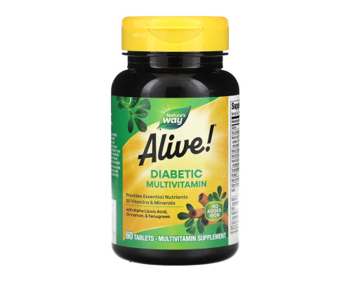 Diabetic Multivitamin - 60 tabs