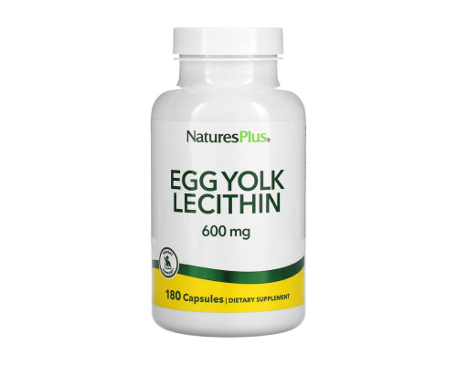 Лецитин з яєчного жовтка Egg Yolk Lecithin 600 mg - 180 caps