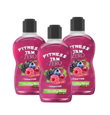 Fitnes Jam Sugar Free + L Carnitine - 200g Forest Fruit