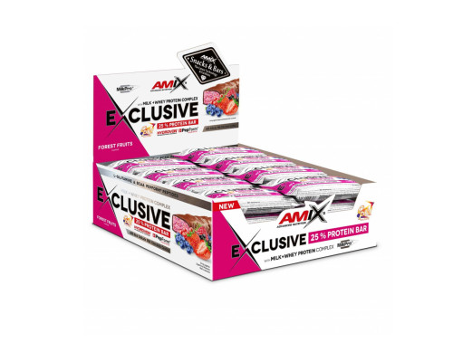 Milk Pro Exclusive Protein Bar - 24x40g Forest fruit