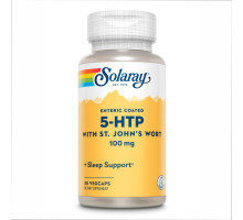 5-HTP і звіробій Guaranteed Potency 5-HTP + St. John's 100mg - 30 vcaps