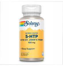 5-HTP і звіробій Guaranteed Potency 5-HTP + St. John's 100mg - 30 vcaps
