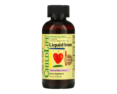 Iron Liquid - 118ml Berry