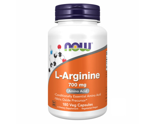 L-Arginine 700mg - 180 vcaps