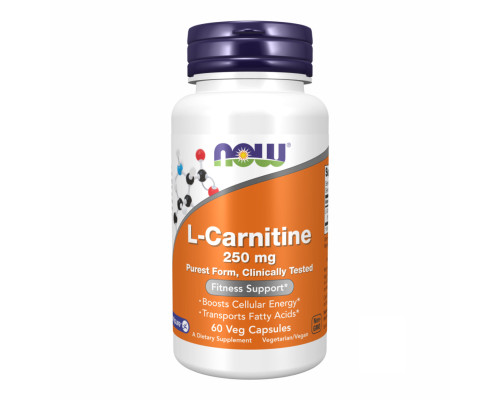 L-Carnitine 250mg - 60 vcaps