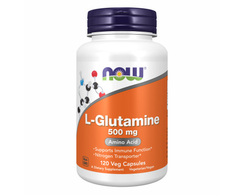 L-Glutamine 500mg - 120 vcaps