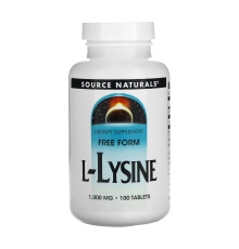 Лізин L-лізин L-Lysine 1000mg - 100 tabs