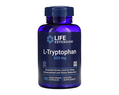 L-Tryptophan 500mg - 90 vcaps