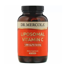 Липосомальный витамин С, Liposomal Vitamin C, Dr. Mercola, 1000 мг, 180 капcул