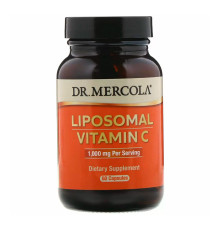 Липосомальный витамин С, Liposomal Vitamin C, Dr. Mercola, 1000 мг, 60 капсул
