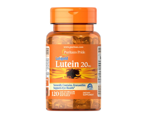 Lutein 20 mg with Zeaxanthin - 60 softgels