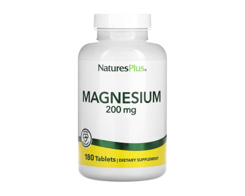 Магній Magnesium 200mg - 180 tabs