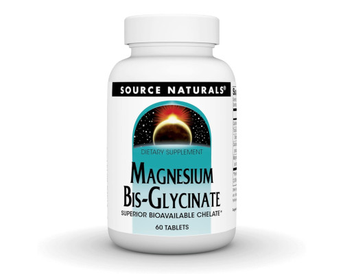 Магній бісгліцинат Magnesium Bis-Glycinate - 60 tabs