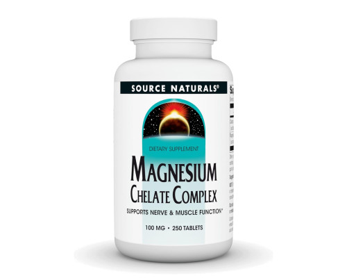 Магній хелат Magnesium Chelate Complex 100mg - 250 tabs