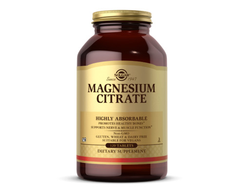 Magnesium Citrate - 120 tabs