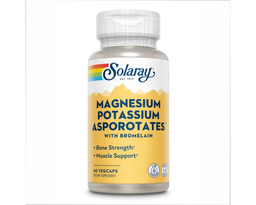  Магнію та калію аспоротат Magnesium & Potassium Asporotate - 60 vcaps