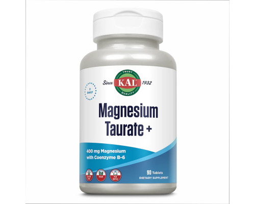 Магній таурат + з коензимом B6 Magnesium Taurate - 90 tabs