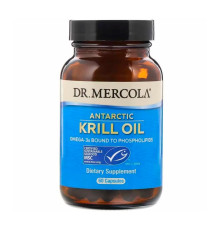Масло криля арктического, Krill Oil, Dr. Mercola, 60 капсул