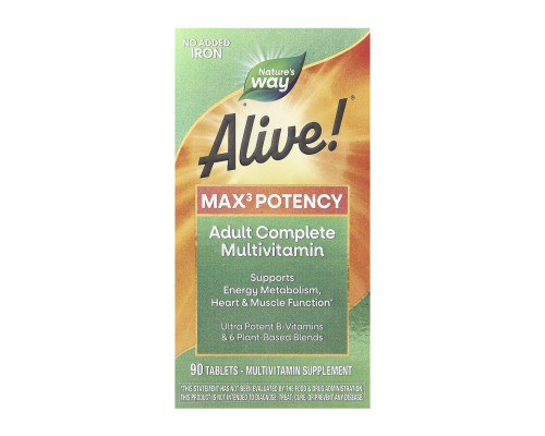 Max3 (No-Iron) - 90 tabs