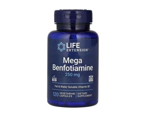 Mega Benfotiamine 250 mg - 120 vcaps