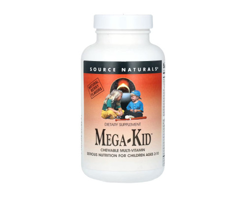 Мультівітаміни для дітей Mega-Kid™ - 30 Wafer Berry